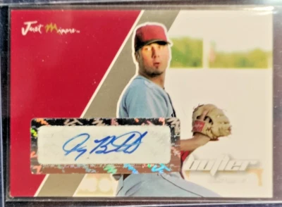 2008 Just Minors Just Auto Silver Edition 07/10 Tony Butler #10 Auto - Image 1 of 2