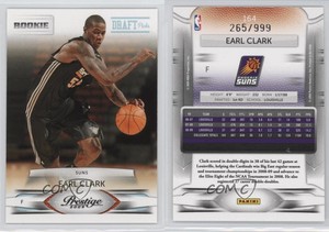 2009-10 Panini Prestige Draft Picks Light Blue /999 Earl Clark #164 Rookie RC