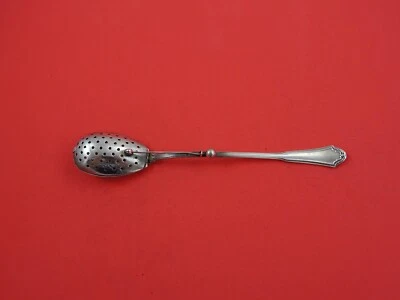 Jacobean by Reed and Barton Sterling Silver Tea Infuser Spoon long 7 1/4" - Image 1 of 2
