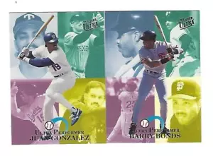 1993 Fleer Ultra, Ultra Performers 10 card set. It was a mail-in only set. - Picture 1 of 10
