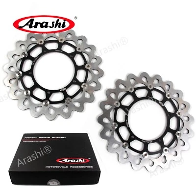 Pairs Front Brake Disc Rotor Fits Yamaha YZF R1M 1000 2015 - 2020 2019 2018 2017 - Image 1 of 4