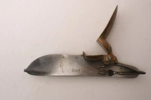 Vintage FUSIL BLACK POWDER FLINTLOCK LOCK BY David S. Wyer 1964 for Parts Only - Picture 1 of 8