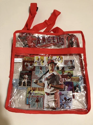 LA Angels Shohei Ohtani SGA clear tote bag MVP Rare Cover