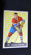 VERY RARE !! 1961-62 PARKHURST MONTREAL CANADIENS CLAUDE PROVOST !!