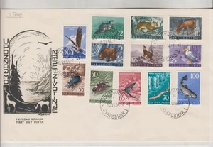 JUGOSLAWIEN, 1954, FAUNA FDC Cover DUBROVNIK - Bild 1 von 2