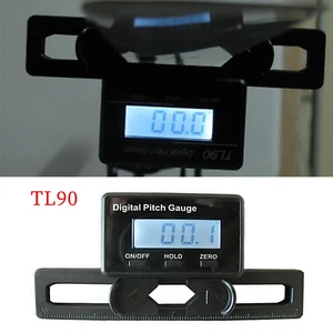 TL90 Digital Pitch Gauge LCD Display Angle Tester for 250-700 RC Helicopter - Picture 1 of 5
