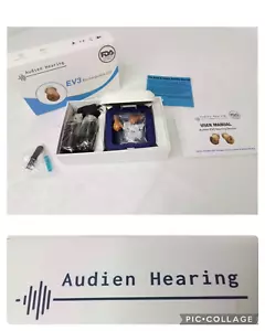 Audien Hearing EV3 wiederaufladbar CIC #W2085 - Bild 1 von 5