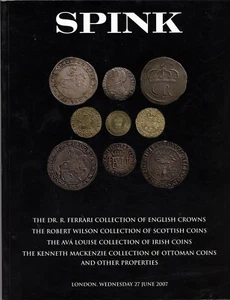 Spink 2007 English Scottish Irish Ottoman Coin Coins Auction Catalog Reference - Picture 1 of 3