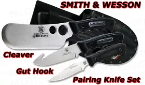 Smith & Wesson Campfire 3 Messer Set mit Scheide SWCAMP - Bild 1 von 1
