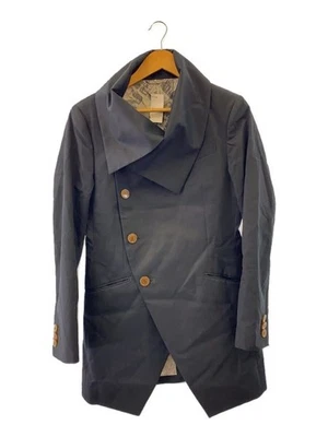 Vivienne Westwood MAN Other Mint Collar Coat 18AW 44 Cotton NVY Vw-MH-88948 - Image 1 of 4