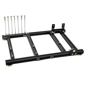 Aluminum Open Computer Case Computer Accessory for ATX Mainboard - Afbeelding 1 van 12