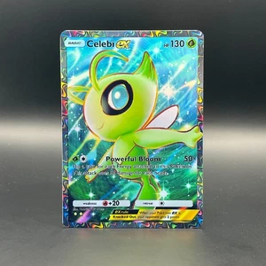 Fan Art Pokemon TCG Pocket Celebi EX Holo Full Art | Mythical Island - Picture 1 of 4