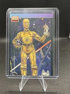 1993 TOPPS STAR WARS GALAXY NEW VISIONS  #111 JEAN 'MOEBIUS' GIRAUD LIGHT PLAY - Picture 1 of 2