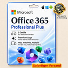 Microsoft Office 365 Pro Plus für 5 Geräte - lebenslanges Konto für Mac Win iOS✅