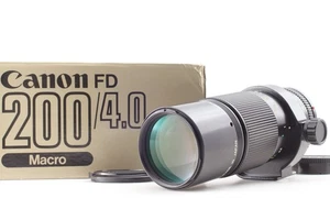 [ Near MINT in BOX ] Canon New FD NFD 200mm f4 MF Telephoto Lens From JAPAN - Picture 1 of 10