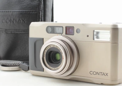 LCD Works [NEAR MINT w/Case] Contax TVS II Point & Shoot 35mm Film Camera JAPAN - Image 1 of 4