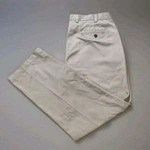 Brooks Brothers Mens Pants Light Weight Advantage Chino Clark 36x32 100% Cotton - Picture 1 of 14