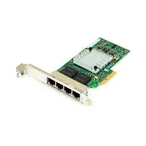 HP NC365T Quad Port 1Gbp/s Server Ethernet Adapter Karte 593720-001 - Bild 1 von 3