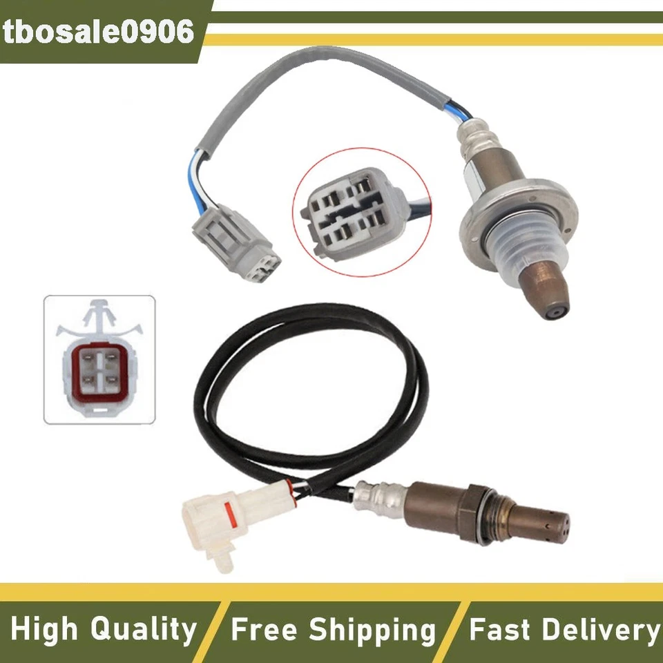 Juego de 2 sensores de oxígeno O2 aguas arriba + aguas abajo para Suzuki SX4 2010 2011 2012 2013 Foto 1 de 4