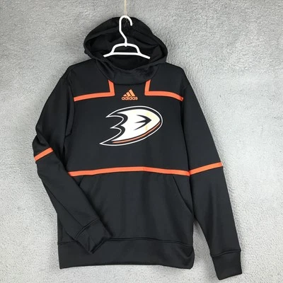Sudadera con Capucha Anaheim Ducks Para Hombres Mediana NHL Hockey Pullover Sudadera Adidas Foto 1 de 4