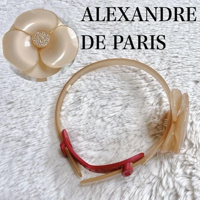 Diadema Extreme Alexandre De Paris Flor Camelia Accesorios para el Cabello Foto 1 de 4