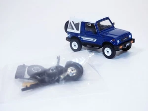 SUZUKI JIMNY azul SJ413 1/64 y roues todoterreno - Imagen 1 de 1