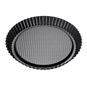 Non-Stick Carbon Steel Flan/Tart Pan, 11-Inch, grey - Picture 1 of 2