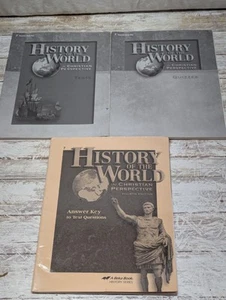 Abeka History of the World Quizzes Tests Answer Key To Text Questions - Picture 1 of 9