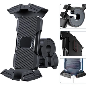 Support t??l??phone portable moto s??curis?? et pratique pour conduite en plein - Photo 1 sur 14