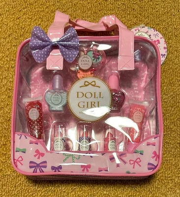 【Japan Culture】DOLL GIRL Kids Makeup Toy Set – Cute Beauty Bag with Accessories! - Image 1 of 3