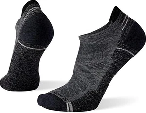SmartWool Men's Hike Cushion Low Ankle Crew Cut Socks, Medium Gray, Medium - Picture 1 of 8