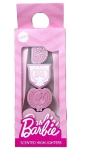 Barbie {Set of 4} Scented Highlighters Cool New - Picture 1 of 2