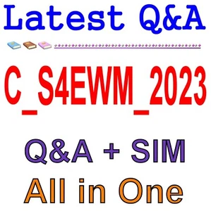 Best Exam Practice Material for C_S4EWM_2023 Exam Q&A - Picture 1 of 1