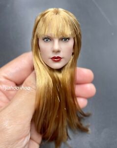 1/6 Female Head Sculpt GC042A for 12'' Action Figure PHICEN TBL Doll