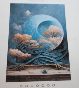 DAC Diamond Art Painting Kit "Surreal Blues" currently out of stock at DAC - Picture 1 of 1