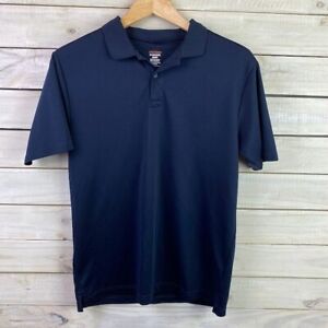 Dockers Short Sleeve Collared Polo Shirt Boys Size XL Husky Navy Blue Shirt