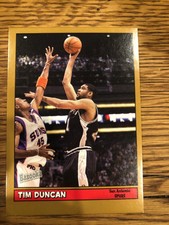2005-06 Topps Bazooka Gold #80 Tim Duncan San Antonio Spurs Basketball Card