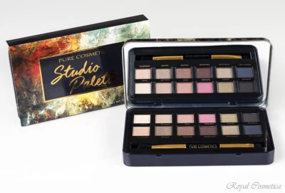 Pure Cosmetics Studio Palette High Professional Quality Shimmers Matte Eyeshadow - Image 1 of 4
