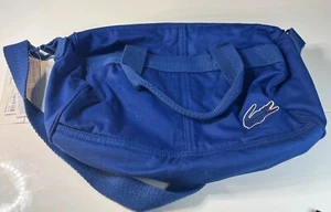 Lacoste Duffle Bag - NOS BNWT MRSP $175- Gym Bag - Unisex - 100% Cotton - Picture 1 of 9