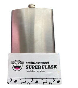 Bigmouth Inc. Stainless Steel Super Flask HOLD HALF A GALLON!! - Picture 1 of 3