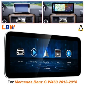 Para Benz G W463 2013-18 NTG4.5/5.0 10.25"" Coche Linux Pantalla Carplay Android Automático - Imagen 1 de 12