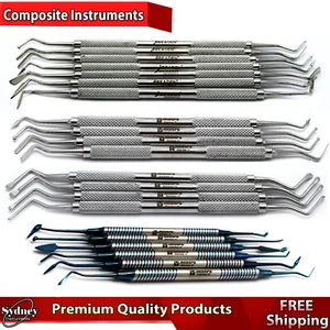 Dental Composite Filling Instruments Restoration Flat Plastic Ball Burnisher Lab - Picture 1 of 7