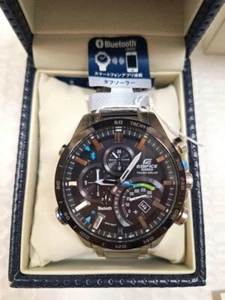 CASIO EDIFICE EQB-501XDB-1AJF Solar Watch Men's w/ Box & Papers - Picture 1 of 6