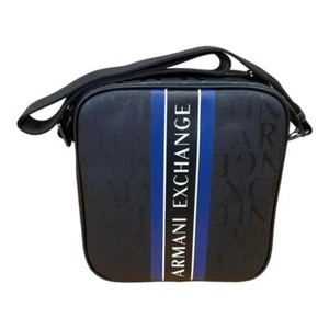 ARMANI EXCHANGE Borsello uomo Grande TRACOLLA REGOLABILE TASCA esterna 952399 - Imagen 1 de 6