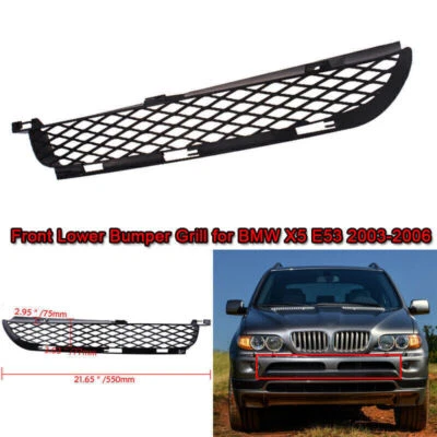 NUEVA parrilla de malla de parachoques superior derecha para BMW X5 E53 2004-2006 Foto 1 de 4