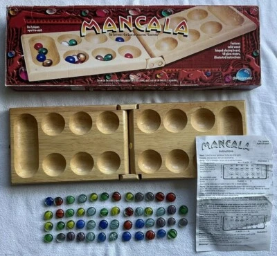 Classic “Mancala” Board Game, Pressman, 1997 **complete** - Image 1 of 4