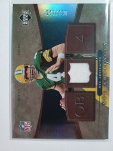 2007 Upper Deck NFL Artifacts /325 Brett Favre #NFL-BF 