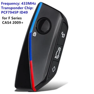 LLAVERO INTELIGENTE MODIFICADO ALARMA REMOTA SIN LLAVE 4 BOTONES 434Mhz PARA BMW CAS4 HUF5767 - Imagen 1 de 6