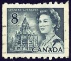 Canada sc#550pii Q. Elizabeth II: Library of Parliament, HF Unit from Coil, Used