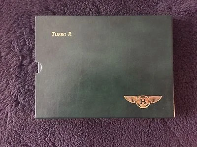 1996 1997 1998 Bentley Turbo R Owners Manual  Handbook TSD6023 OEM NOS NEW RARE - Image 1 of 4